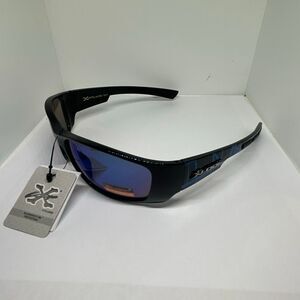 X-Loop Wrap Around Sunglasses Mirrored Lens UV400 Protection